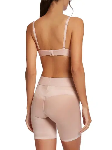 Wolford Women's Sheer Touch Control Shorts - Rosepowder | Thumbnail 3