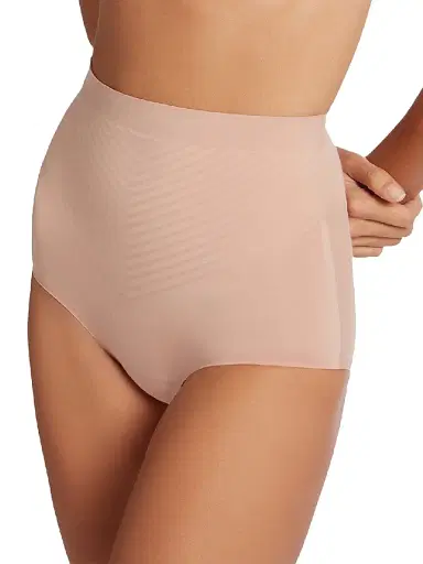 Wolford Women's 3W High-Rise Control Panty - Rose | Thumbnail 2