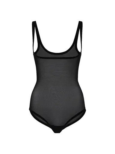 Wolford Women's Formfitting Sheer Tulle Bodysuit | Thumbnail 1 Wolford Women's Formfitting Sheer Tulle Bodysuit | Thumbnail 1