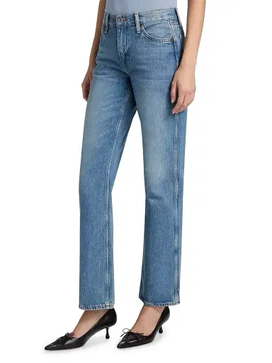 Re/done Women's 90s Medium Vain Mid-Rise Loose Jeans - Medium Vain | Thumbnail 4 Re/done Women's 90s Medium Vain Mid-Rise Loose Jeans - Medium Vain | Thumbnail 4