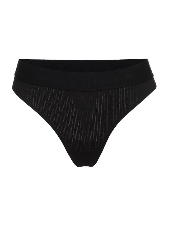 Women's Mid-Rise Thong - Black