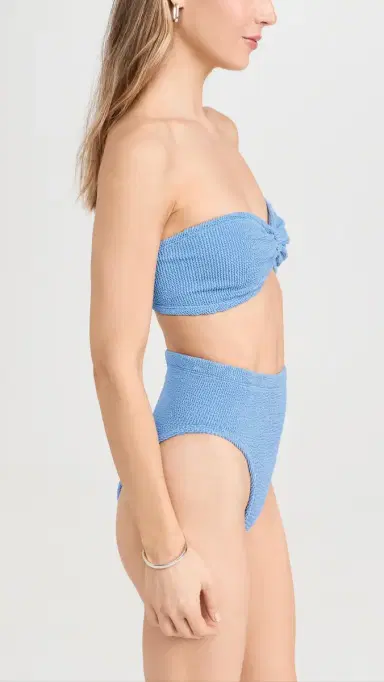Hunza G Ruby Bikini Set Cornflower One Size | Thumbnail 4