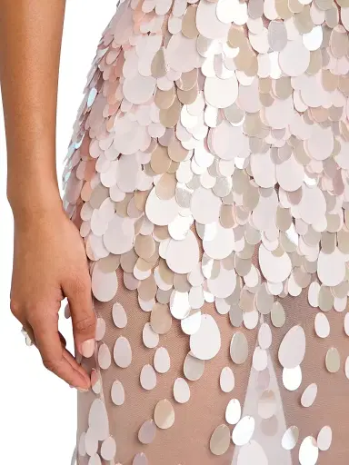Retrofête Women's Mischa Sequined Sheath Cocktail Dress - Pink - Size Large | Thumbnail 7 Retrofête Women's Mischa Sequined Sheath Cocktail Dress - Pink - Size Large | Thumbnail 7