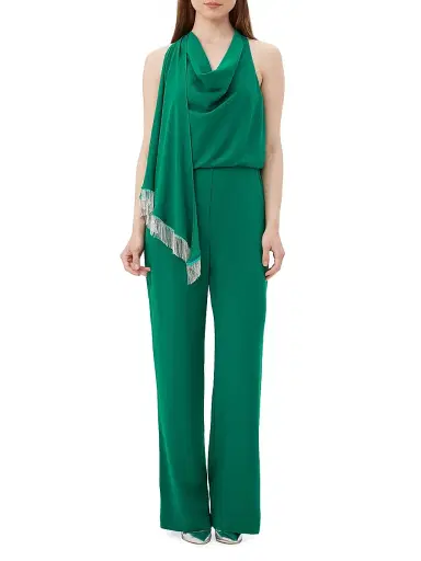 Trina Turk Women's Momo Fringe Jumpsuit | Thumbnail 1 Trina Turk Women's Momo Fringe Jumpsuit | Thumbnail 1