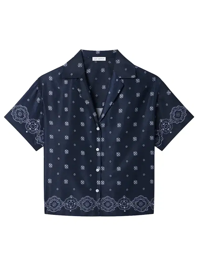 Women's Camp Bandana Print Shirt - Bandana