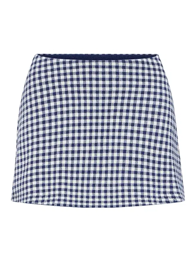 Women's The Keepsake Gingham Skort - Navy Gingham