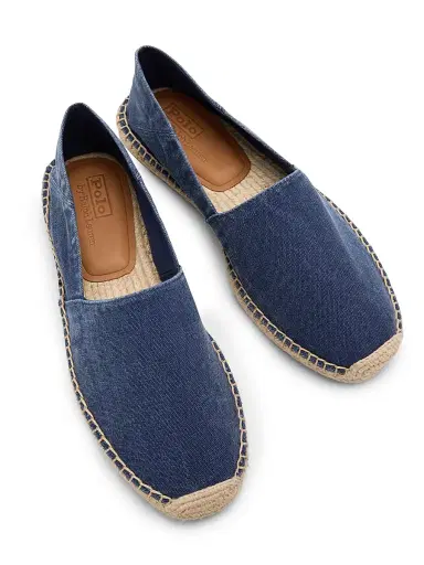 Polo Ralph Lauren Men's Cevio Canvas Espadrilles - Navy - Size 9 | Thumbnail 5