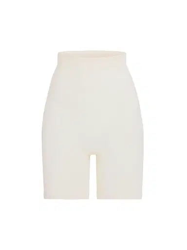 SKIMS Women's Seamless Sculpt High-Waisted Above-The-Knee Shorts - Sand | Thumbnail 1 SKIMS Women's Seamless Sculpt High-Waisted Above-The-Knee Shorts - Sand | Thumbnail 1