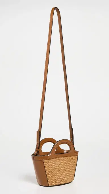 Marni Tropicalia Micro Tote Raw Sienna One Size | Thumbnail 4 Marni Tropicalia Micro Tote Raw Sienna One Size | Thumbnail 4