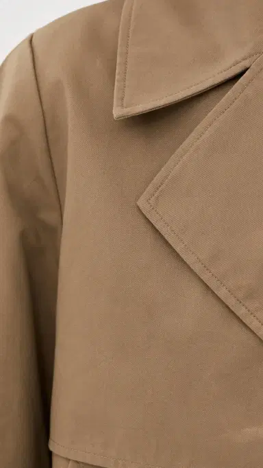 LE BOP Hardy Cropped Trench Coat Hazelnut L | Thumbnail 6