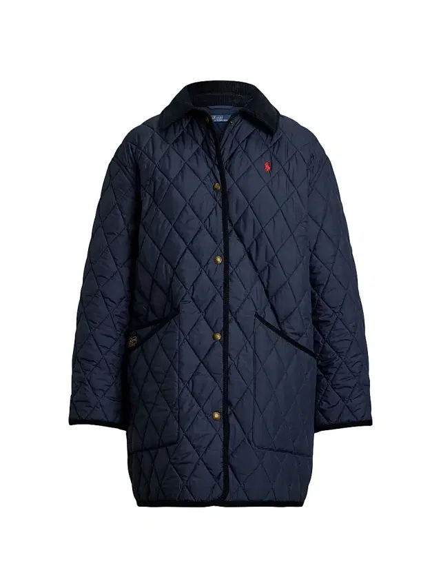 Polo Ralph Lauren Women's Oversized Quilted Barn Jacket - Navy