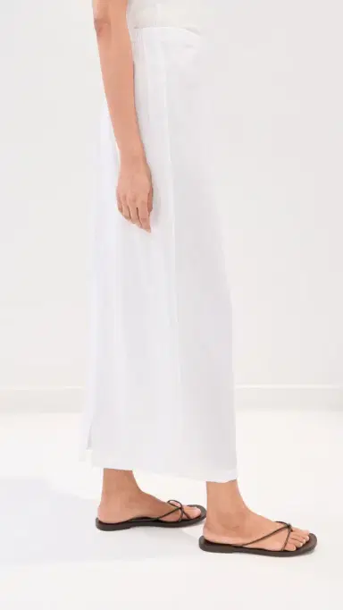 LE BOP Vanessa Linen Maxi Skirt White | Thumbnail 5