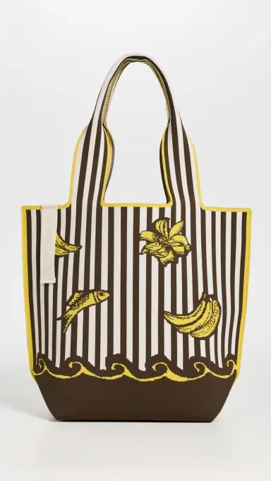 ALÉMAIS Mona Jacquard Shopper Tote | Thumbnail 2 ALÉMAIS Mona Jacquard Shopper Tote | Thumbnail 2