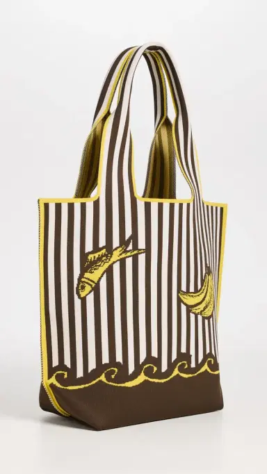 ALÉMAIS Mona Jacquard Shopper Tote | Thumbnail 4 ALÉMAIS Mona Jacquard Shopper Tote | Thumbnail 4