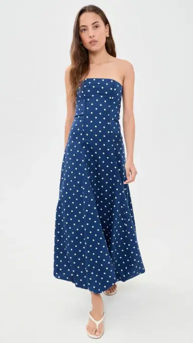 Kivari Lily Maxi Dress Navy Yellow 12 | Thumbnail 2