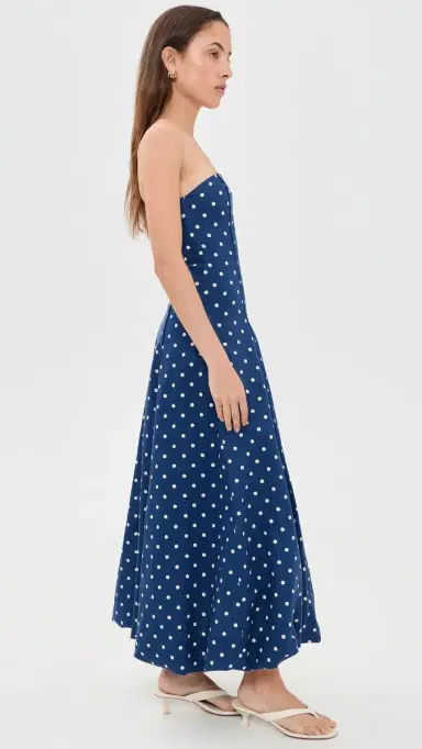Kivari Lily Maxi Dress Navy Yellow 12 | Thumbnail 4