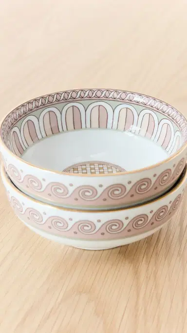 La DoubleJ Snack Bowl Set of 2 Napoli One Size | Thumbnail 4