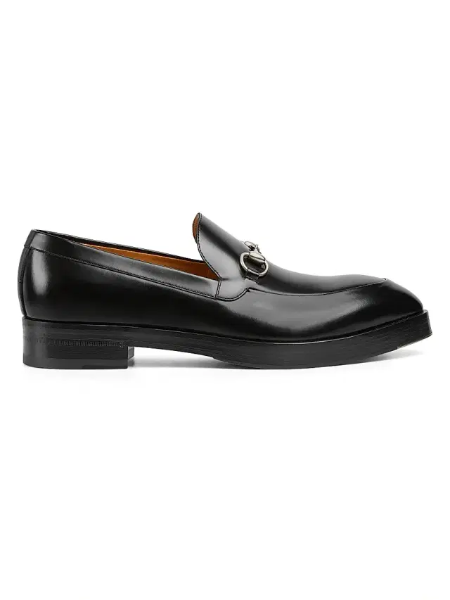 Gucci Men's Horsebit Loafers - Black