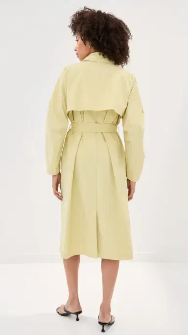 LE BOP Toby Trench Coat Honeydew | Thumbnail 3 LE BOP Toby Trench Coat Honeydew | Thumbnail 3