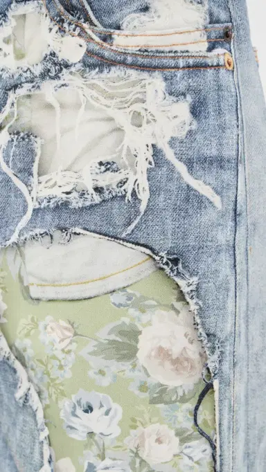 Acne Studios 1981 Rose Print Jeans | Thumbnail 6 Acne Studios 1981 Rose Print Jeans | Thumbnail 6