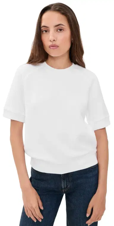 perfectwhitetee Kennedy Reverse Fleece Sweatshirt | Thumbnail 1 perfectwhitetee Kennedy Reverse Fleece Sweatshirt | Thumbnail 1