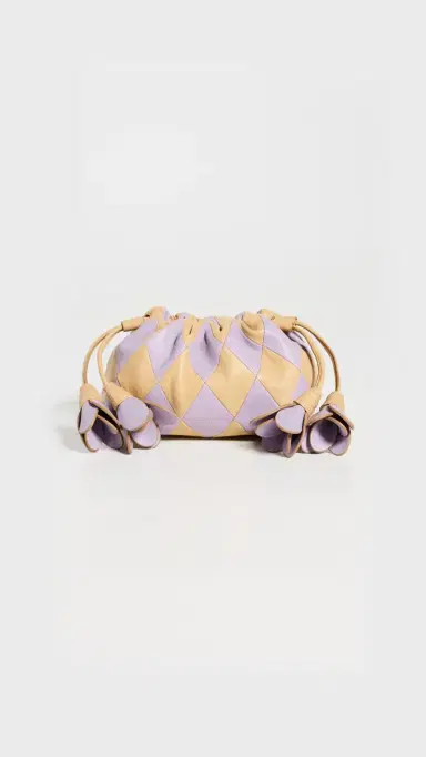 Zimmermann Cloud 91 Small Leather Clutch Lilac Sand One Size | Thumbnail 2 Zimmermann Cloud 91 Small Leather Clutch Lilac Sand One Size | Thumbnail 2