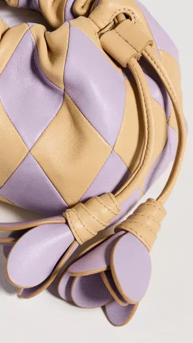 Zimmermann Cloud 91 Small Leather Clutch Lilac Sand One Size | Thumbnail 5 Zimmermann Cloud 91 Small Leather Clutch Lilac Sand One Size | Thumbnail 5
