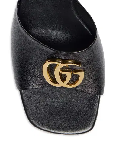Gucci Women's Marmont GG 55MM Leather Sandals | Thumbnail 5
