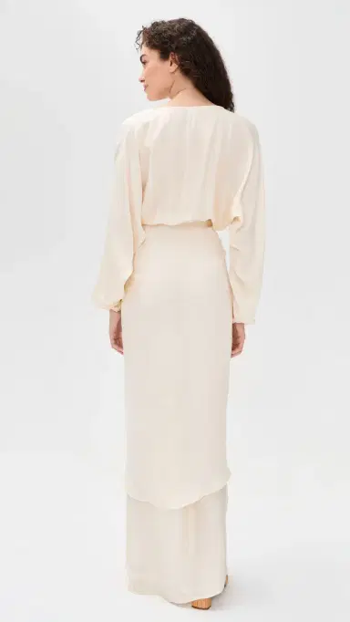 Baobab Alexa Maxi Dress Vanilla S | Thumbnail 3