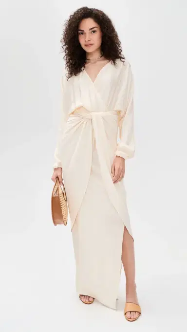 Baobab Alexa Maxi Dress Vanilla S | Thumbnail 5