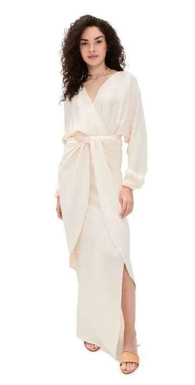 Baobab Alexa Maxi Dress Vanilla S | Thumbnail 1