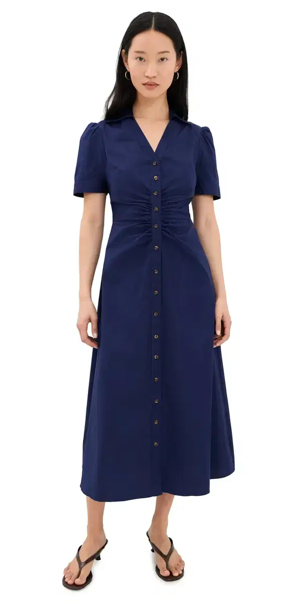 Shoshanna Barnet Dress Navy