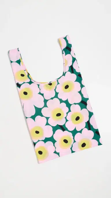 Marimekko Smartbag Galleria Bag Green / Light Pink / Yellow One Size | Thumbnail 2 Marimekko Smartbag Galleria Bag Green / Light Pink / Yellow One Size | Thumbnail 2