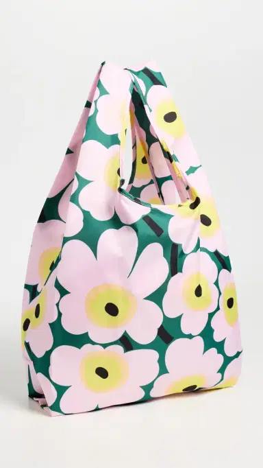 Marimekko Smartbag Galleria Bag Green / Light Pink / Yellow One Size | Thumbnail 4 Marimekko Smartbag Galleria Bag Green / Light Pink / Yellow One Size | Thumbnail 4