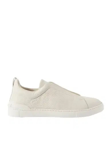 Zegna Triple Stitch™ Full-Grain Deerskin Slip-On Sneakers | Thumbnail 1