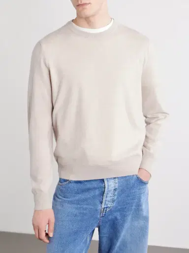 The Row Benji Slim-Fit Cashmere Sweater | Thumbnail 3