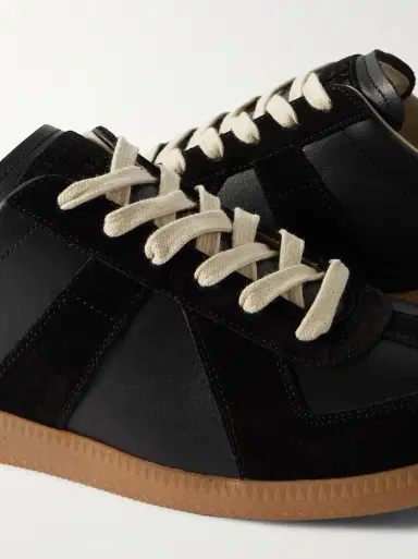Maison Margiela Replica Leather and Suede Sneakers | Thumbnail 5 Maison Margiela Replica Leather and Suede Sneakers | Thumbnail 5