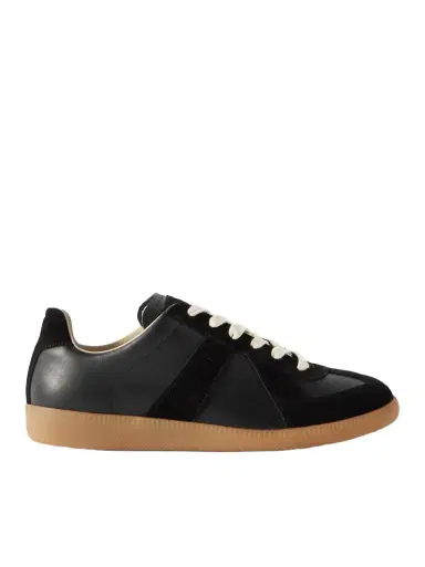 Maison Margiela Replica Leather and Suede Sneakers | Thumbnail 1 Maison Margiela Replica Leather and Suede Sneakers | Thumbnail 1