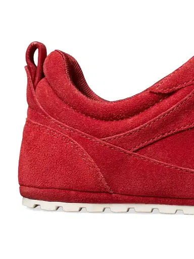 Tory Burch Women's Field Suede Low-Top Sneakers - Toucan Red - Size 9.5 | Thumbnail 4 Tory Burch Women's Field Suede Low-Top Sneakers - Toucan Red - Size 9.5 | Thumbnail 4