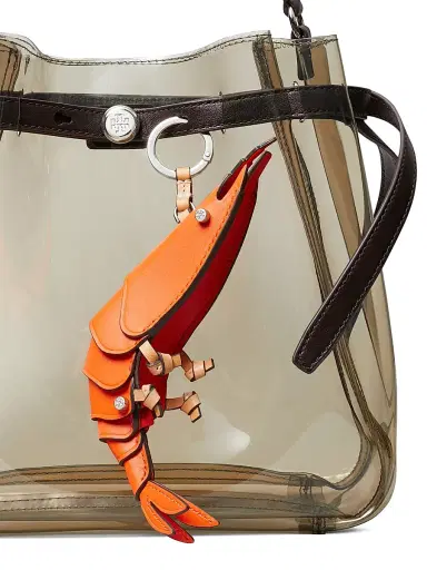 Tory Burch Women's Lobster Leather Bag Charm | Thumbnail 2