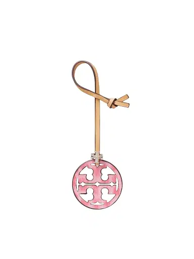 Tory Burch Women's Miller Logo Bag Charm - Rose Sunset | Thumbnail 1