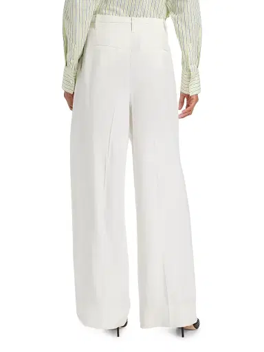 DEREK LAM 10 CROSBY Women's Archer Twill Wide-Leg Self-Belt Pants | Thumbnail 5 DEREK LAM 10 CROSBY Women's Archer Twill Wide-Leg Self-Belt Pants | Thumbnail 5