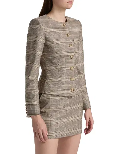 Generation Love Women's Sirus Plaid Jacket | Thumbnail 4 Generation Love Women's Sirus Plaid Jacket | Thumbnail 4