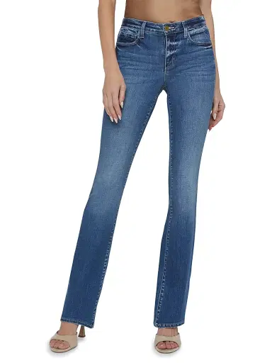L'Agence Women's Cara Low-Rise Bootcut Jeans | Thumbnail 3