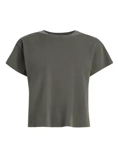 rag & bone Women's Kelly Distressed Washed Boxy T-Shirt - Slate - Size Large | Thumbnail 1 rag & bone Women's Kelly Distressed Washed Boxy T-Shirt - Slate - Size Large | Thumbnail 1