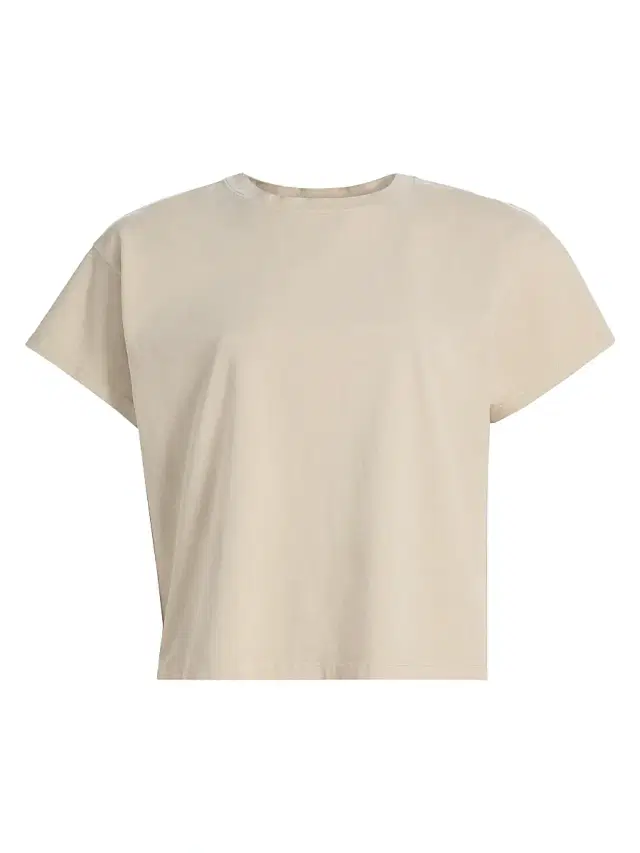 Women's Kelly Distressed Washed Boxy T-Shirt - Soft Beige
