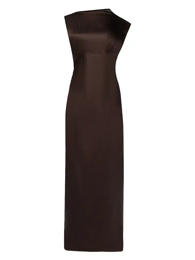 TWP Women's On The Side Stretch-Silk Maxi Dress - Delicioso