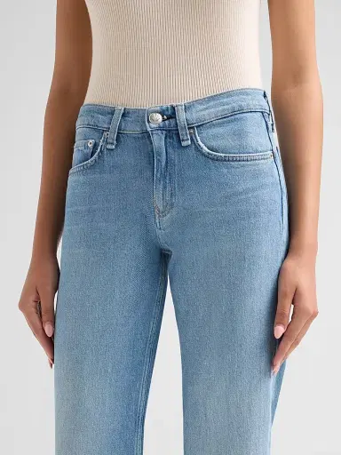 rag & bone Women's Harlow Low-Rise Crop Jeans - Sherman | Thumbnail 5