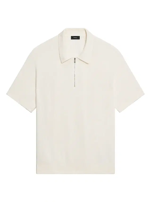 Theory Men's Tactile Cotton Quarter-Zip Polo Shirt - Winter