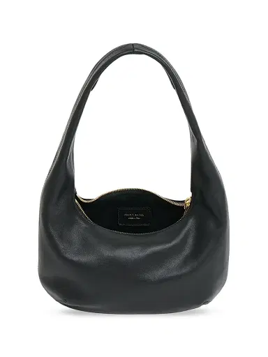 MANSUR GAVRIEL Women's Embossed Logo Leather Shoulder Bag | Thumbnail 3 MANSUR GAVRIEL Women's Embossed Logo Leather Shoulder Bag | Thumbnail 3